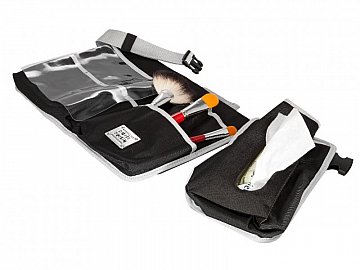 Penselhölster-svart-bälte-smink-servetthållare-borsthållare-paris-berlin