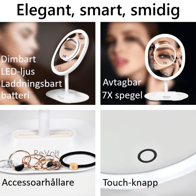 revolt-home-paris-sminkspegel-led-belysning-dimbar-1x-7x-förstoring-7