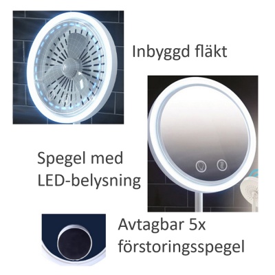 sminkspegel-led-lampa-belysning-flakt-avtagbar-5x-forstoringsspegel-2
